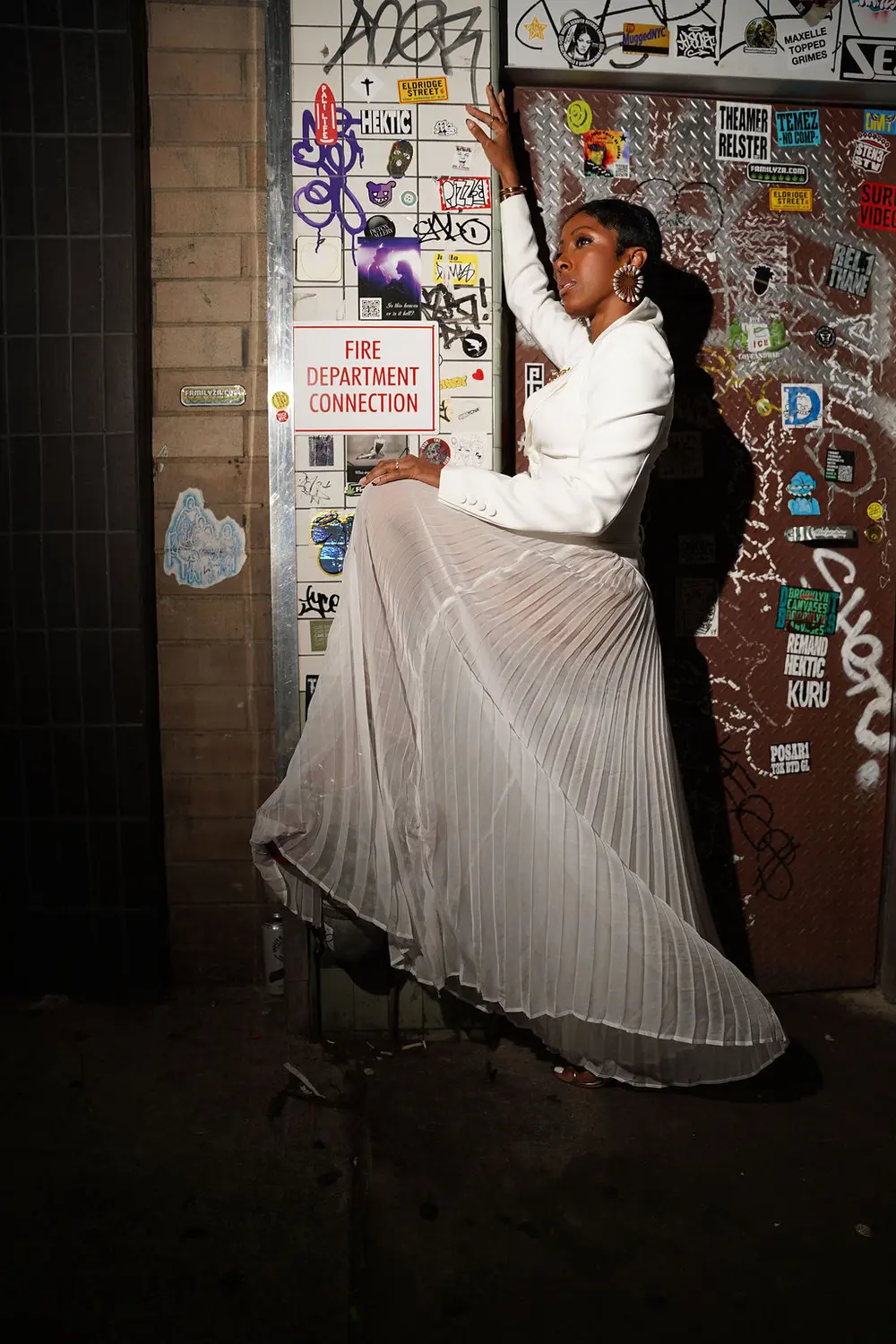 Simone Gibson at the NYFW 2026 dinner