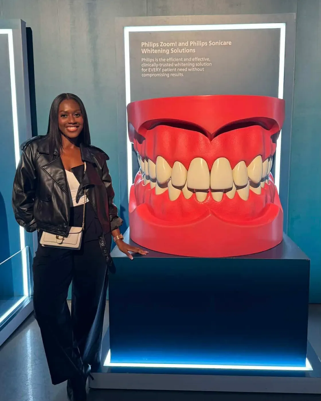 Elsa Senat at the Philips Sonicare Event — photo 2