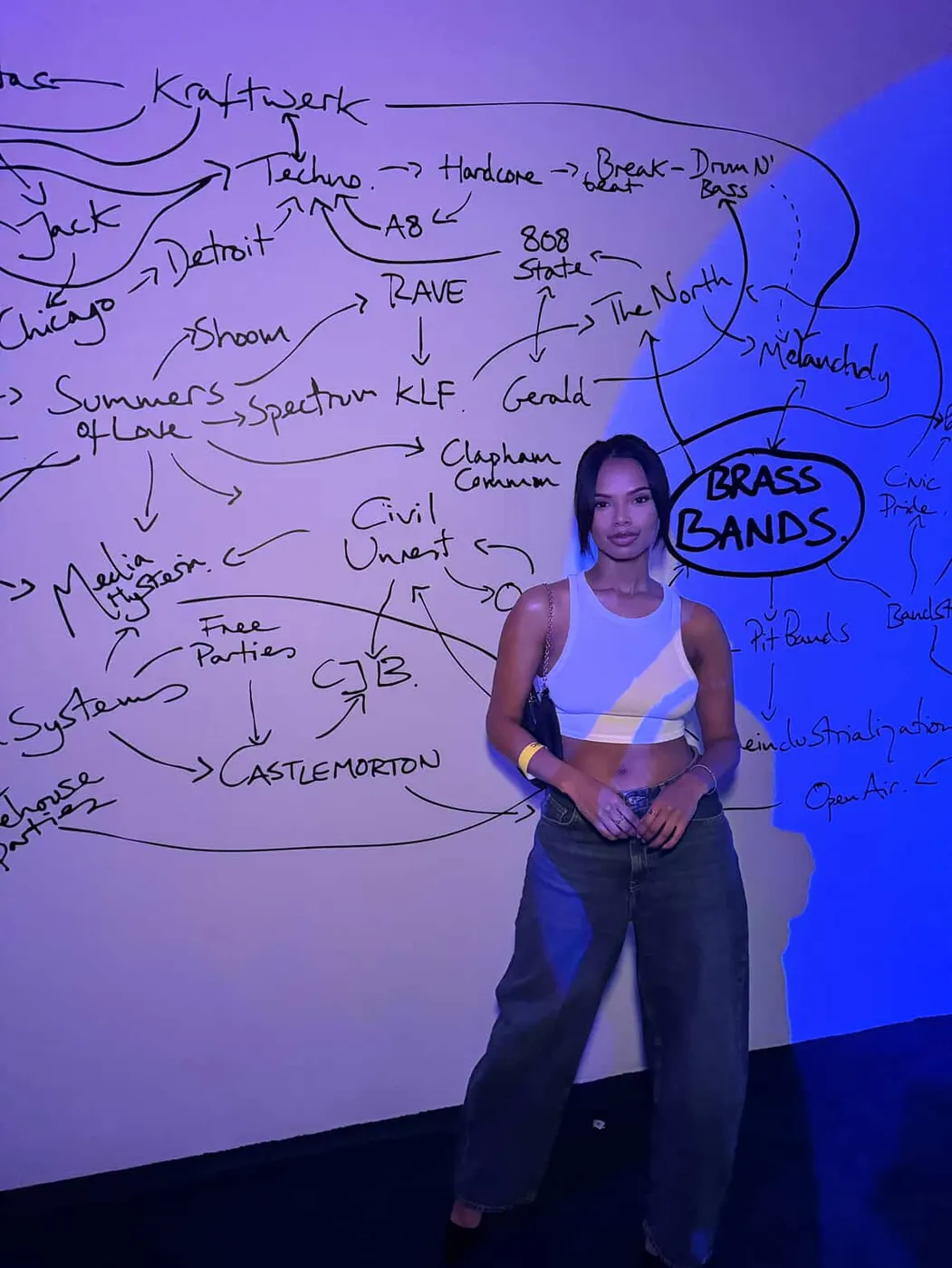 Trenn Adams at Apple Music Event
